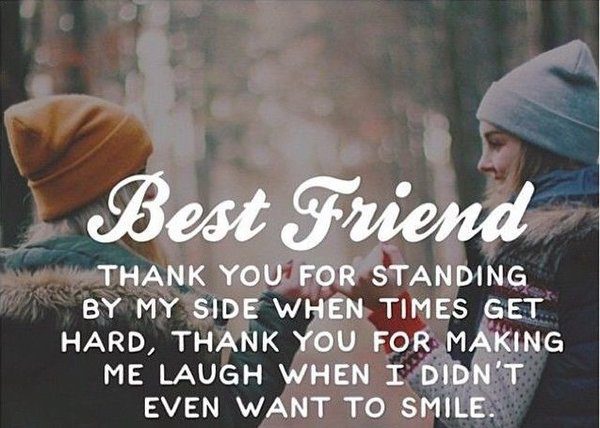 Cherish your best friends and never let them go.