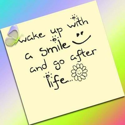 Image result for wake up smiling
