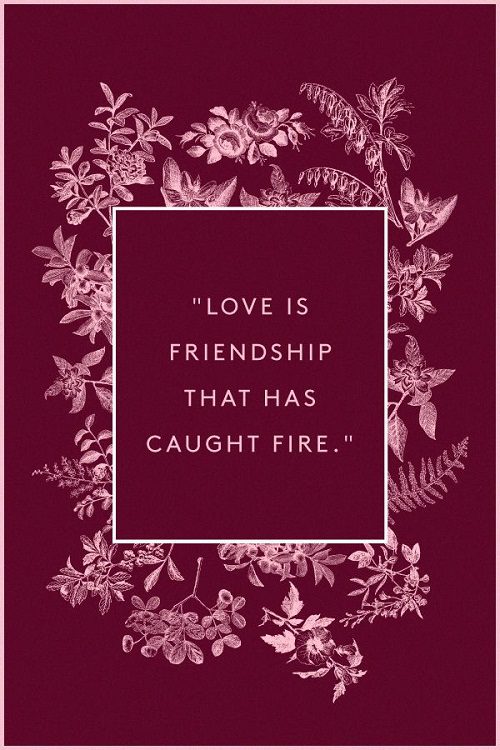 Friendship Caught Fire Amazing Quotes