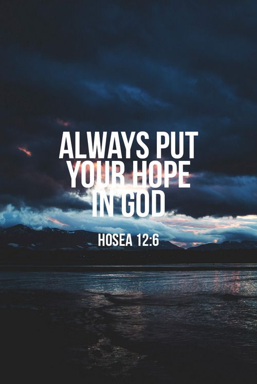 Hope in God Bible Quotes