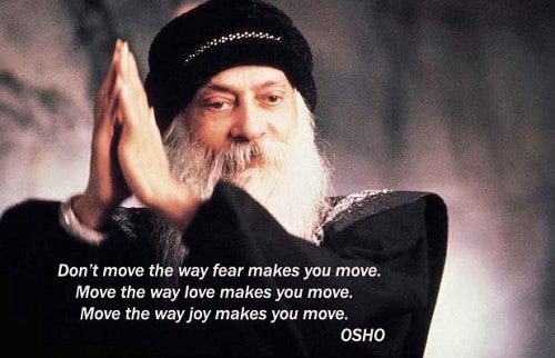 Inspirational Osho Quotes on Fear