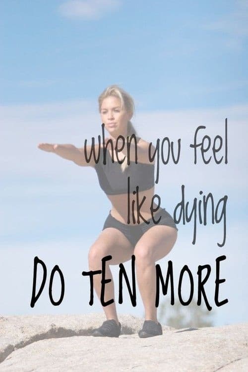 Like Dying Gym Quotes