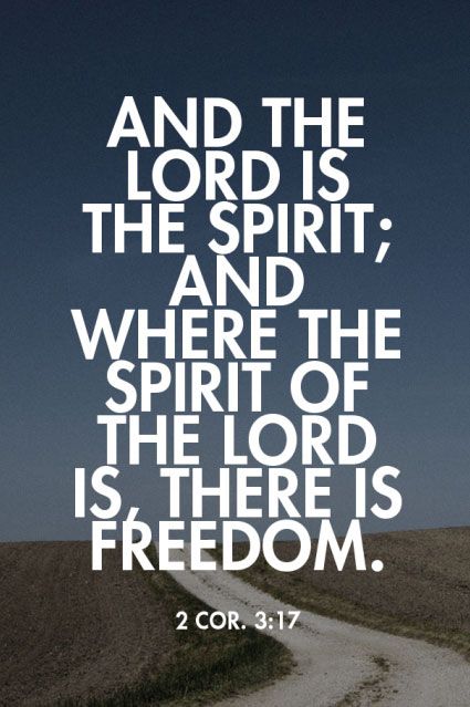 There is Freedom Bible Quotes