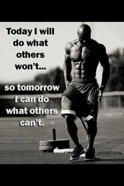 today i will do others gym quotes