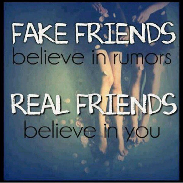 No More Fake Friends