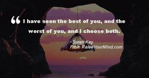 I Choose the Best and Worst Love Quotes for Her