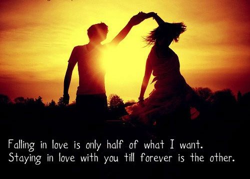 Stay in Love Quotes for Her
