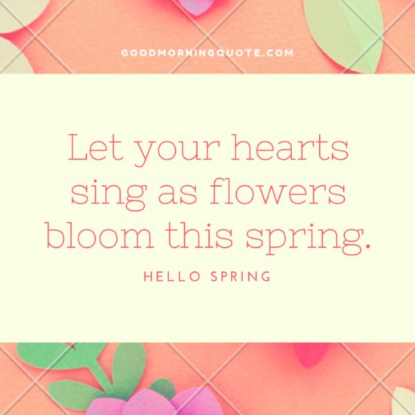 Happy Spring Quotes