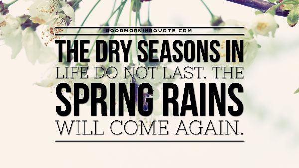 Rainy Spring Quotes