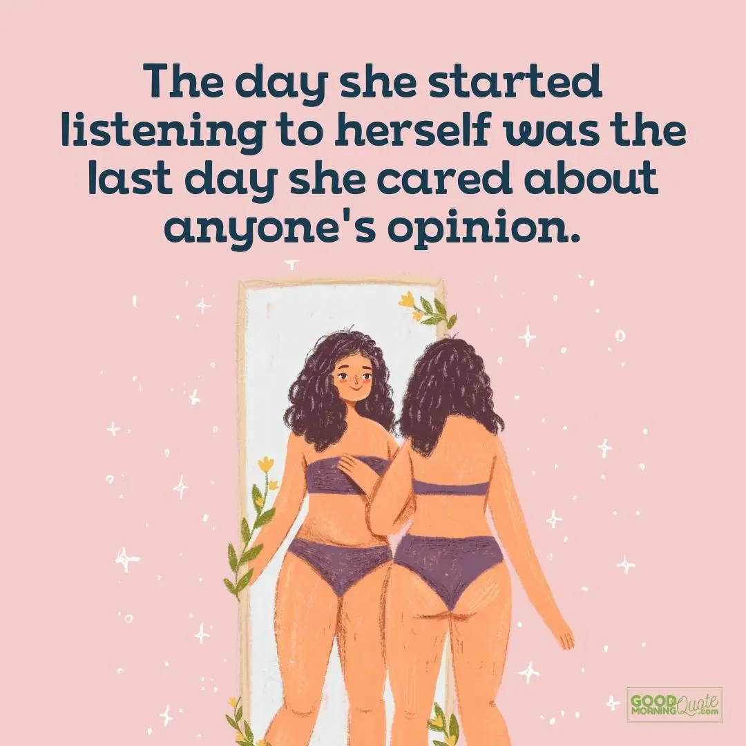 the day she started interesting girl quote