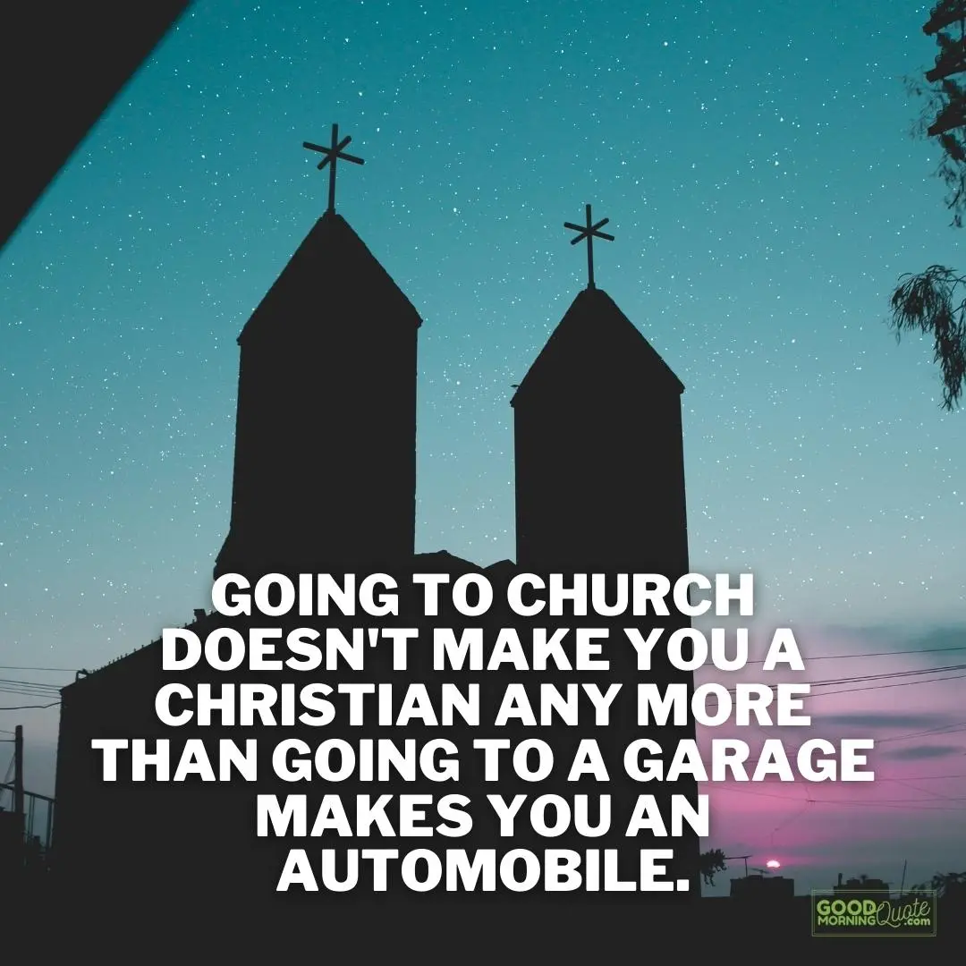 going to church funny wisdom quote