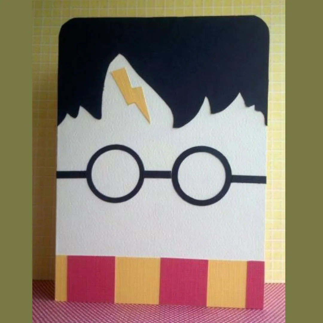harry potter homemade birthday card ideas