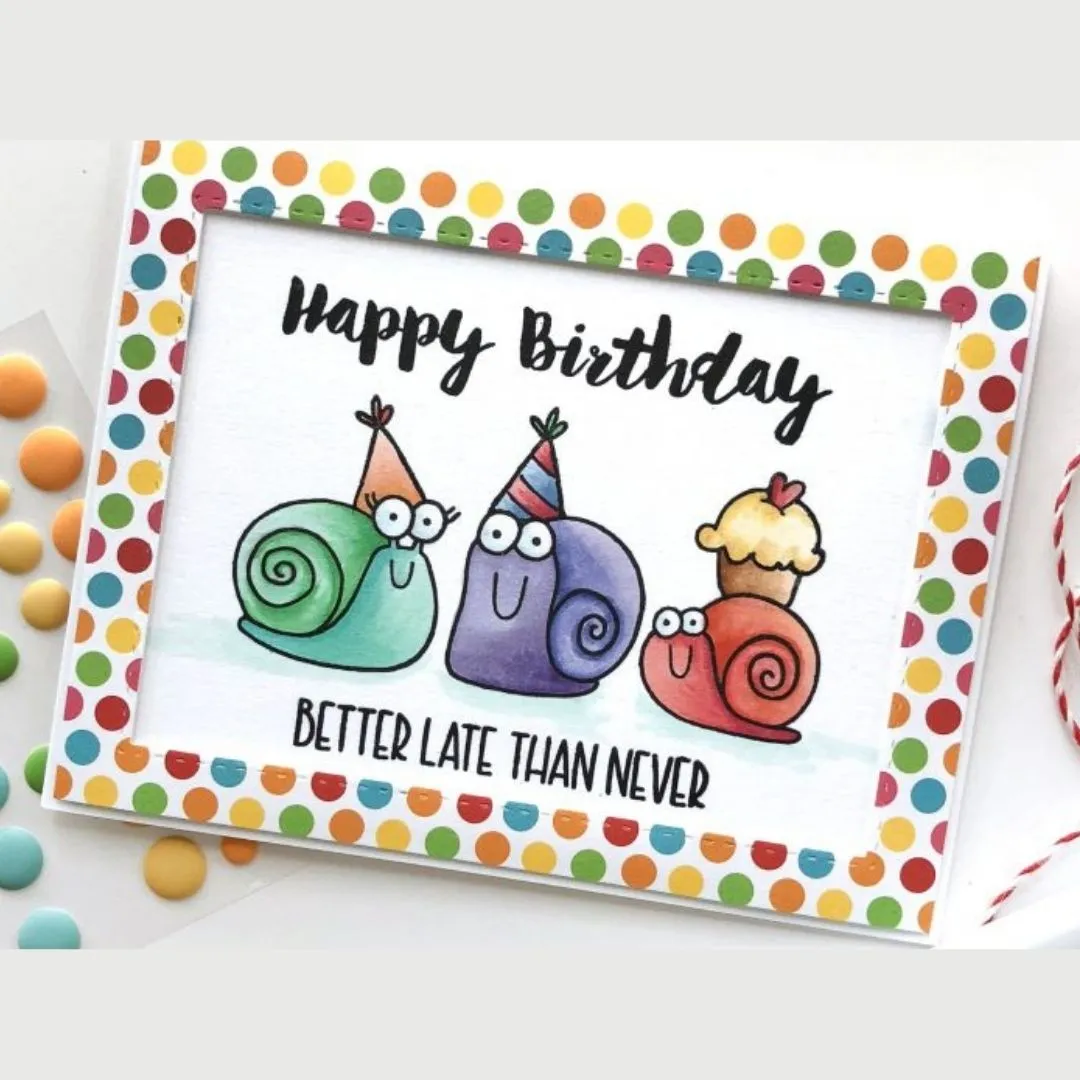 belated homemade birthday card ideas