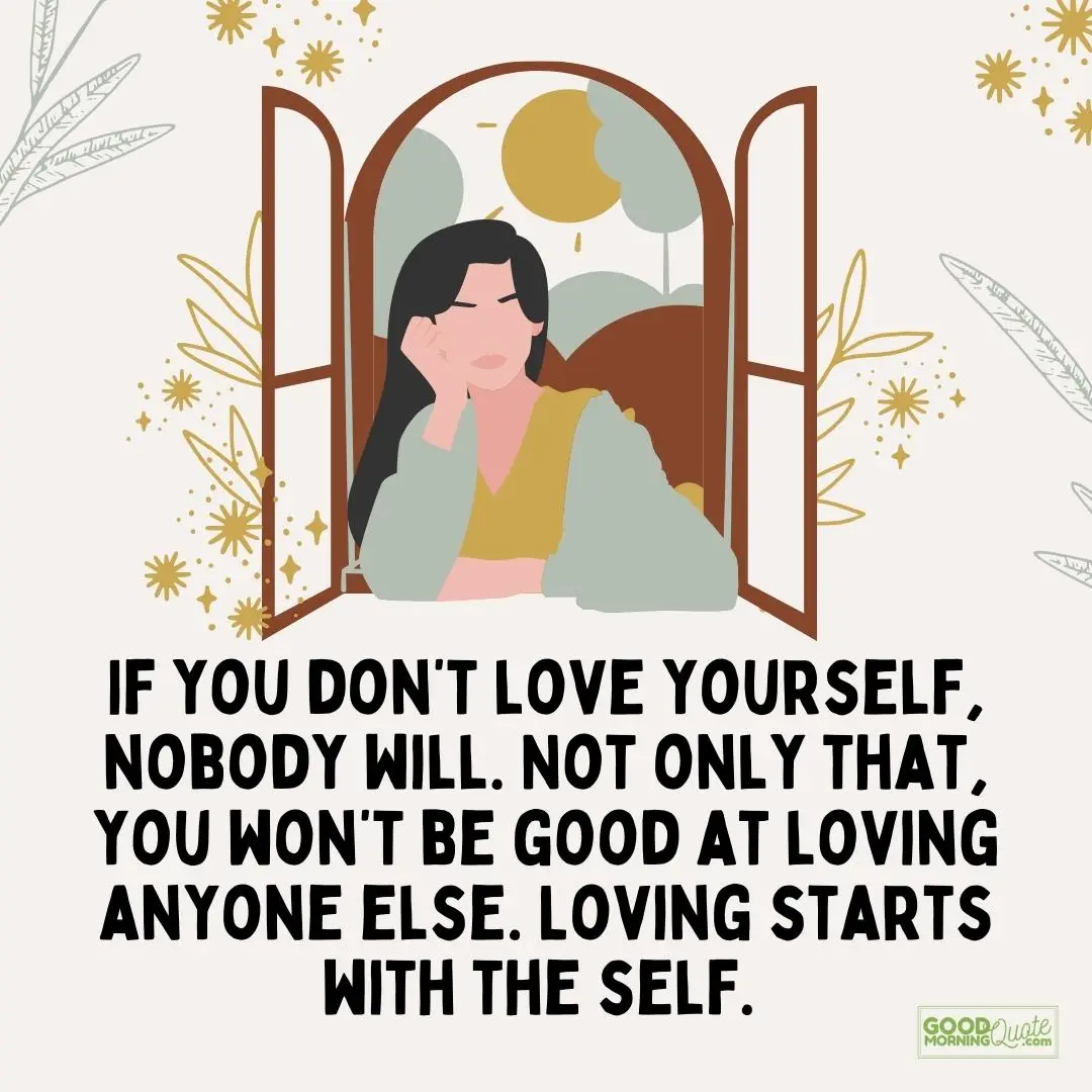 loving starts with self love yourself quote