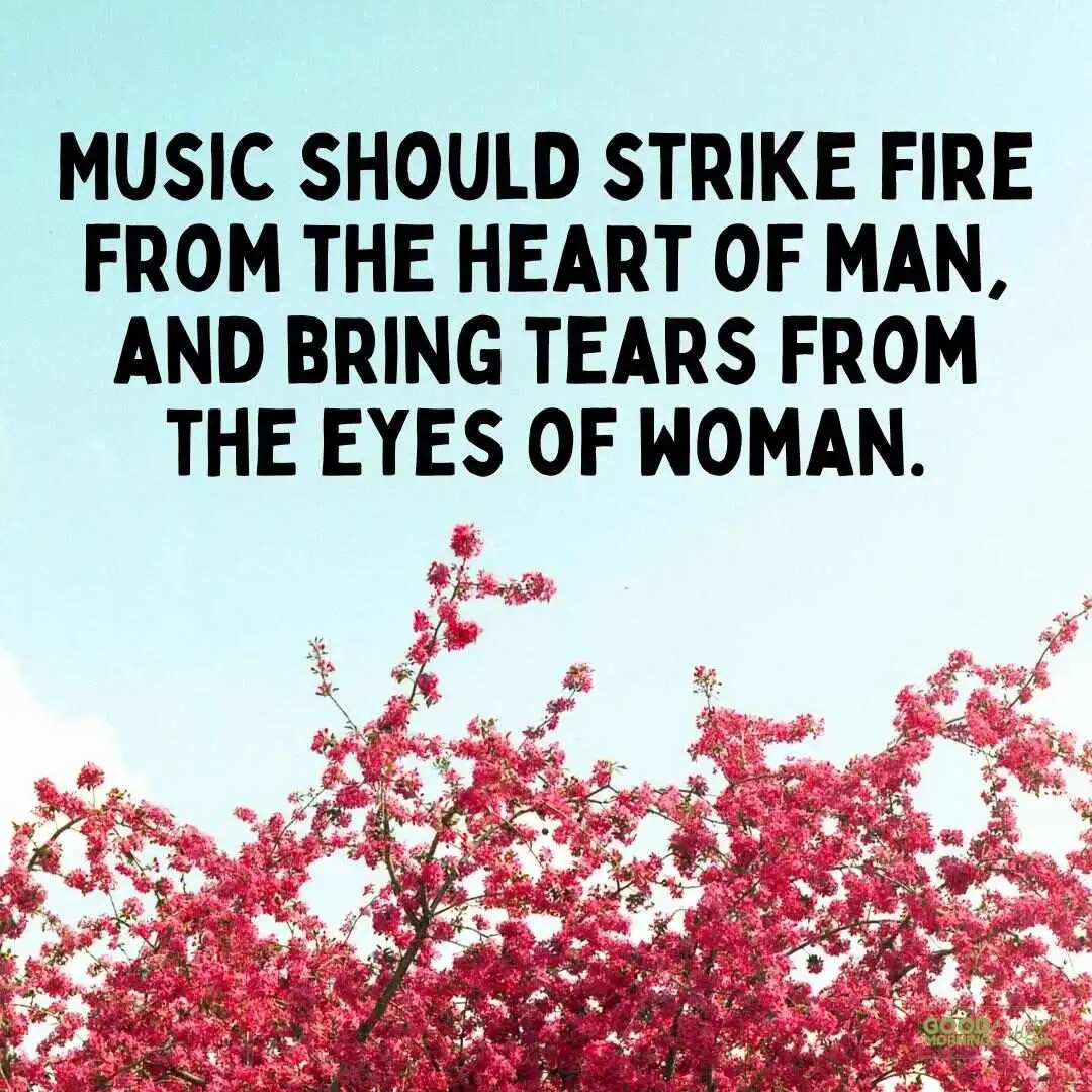 music should strike fire eyes quote