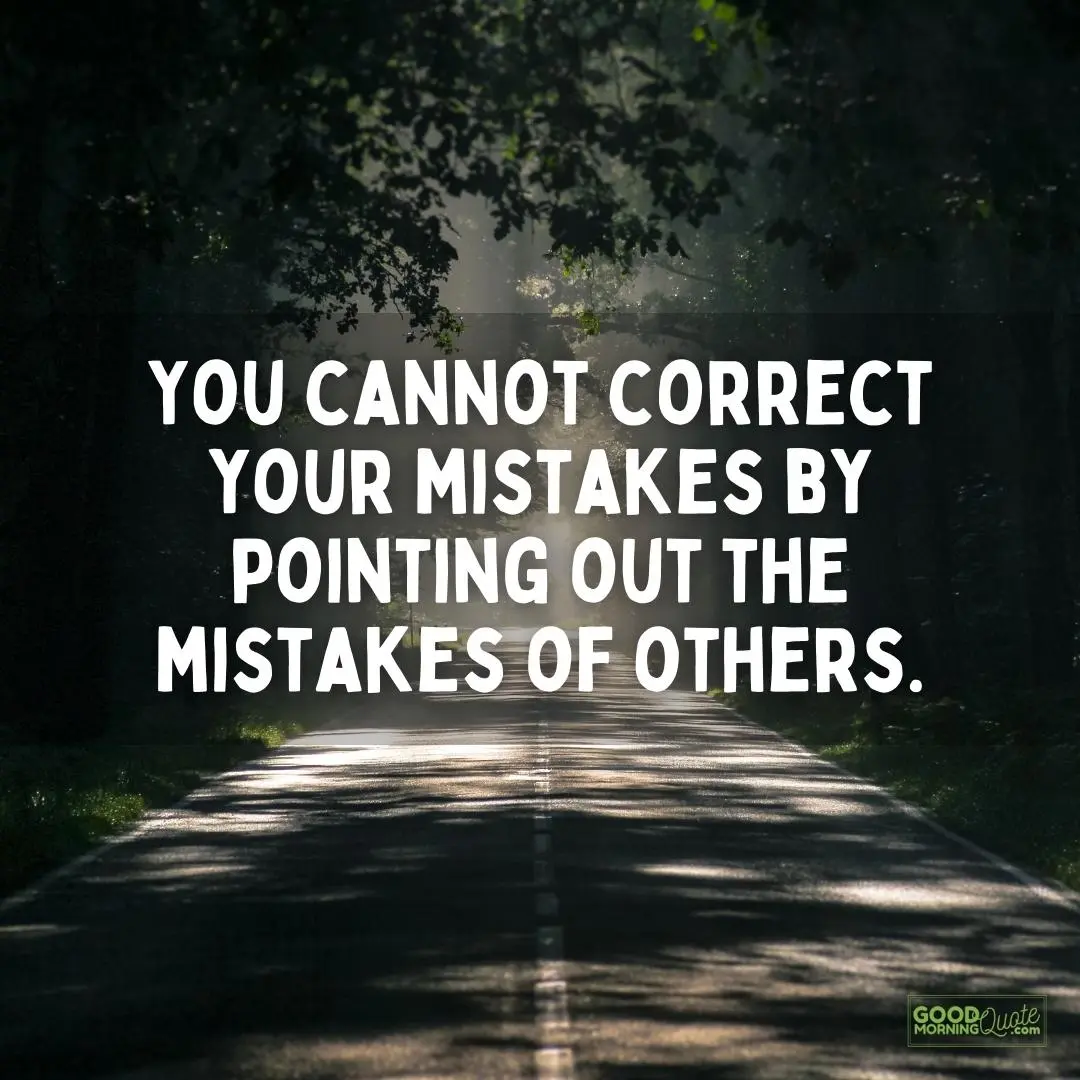 you cannot correct mistakes quotes