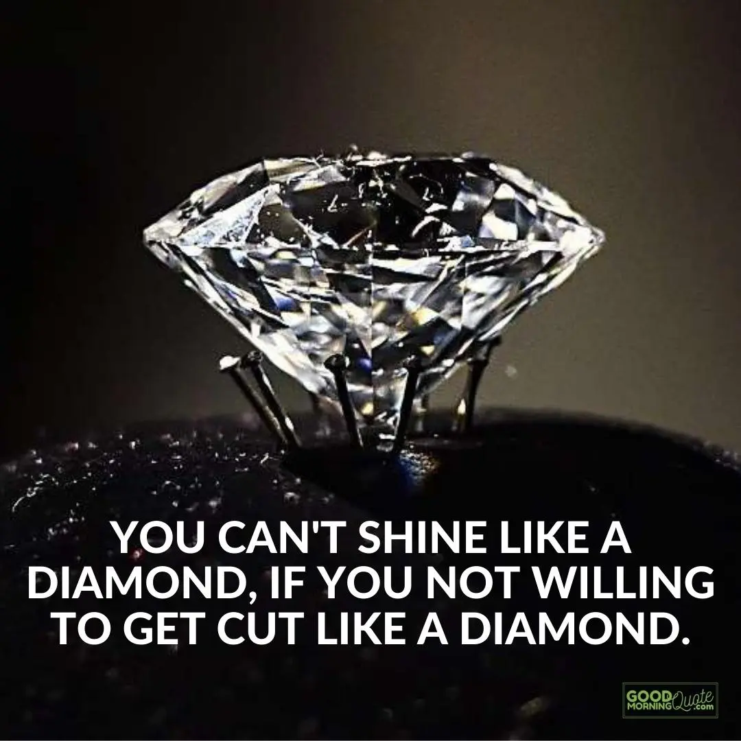 you can't shine like a diamond funny wisdom quote