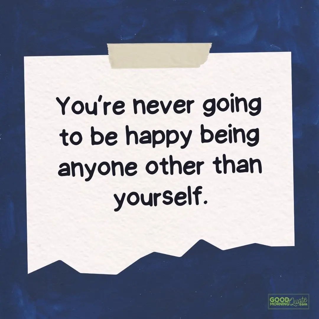 anyone other than yourself teen quote