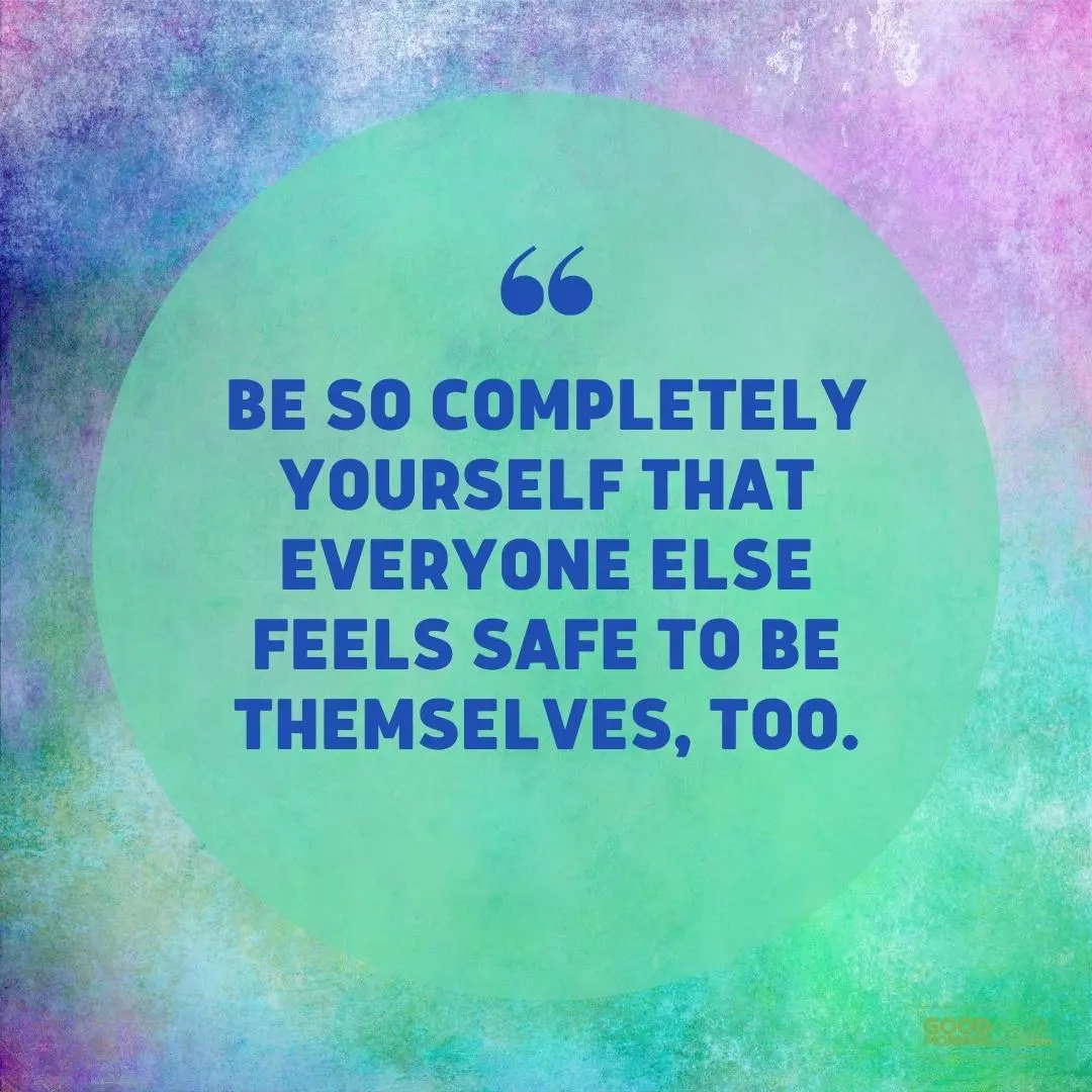 be so completely yourself self love quote