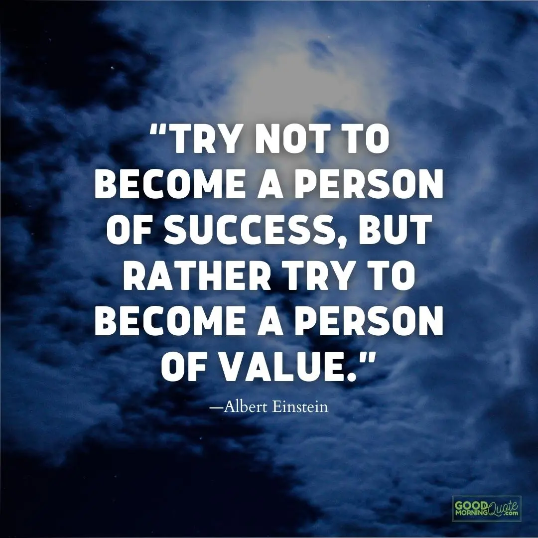 become a person of value meaningful life quote