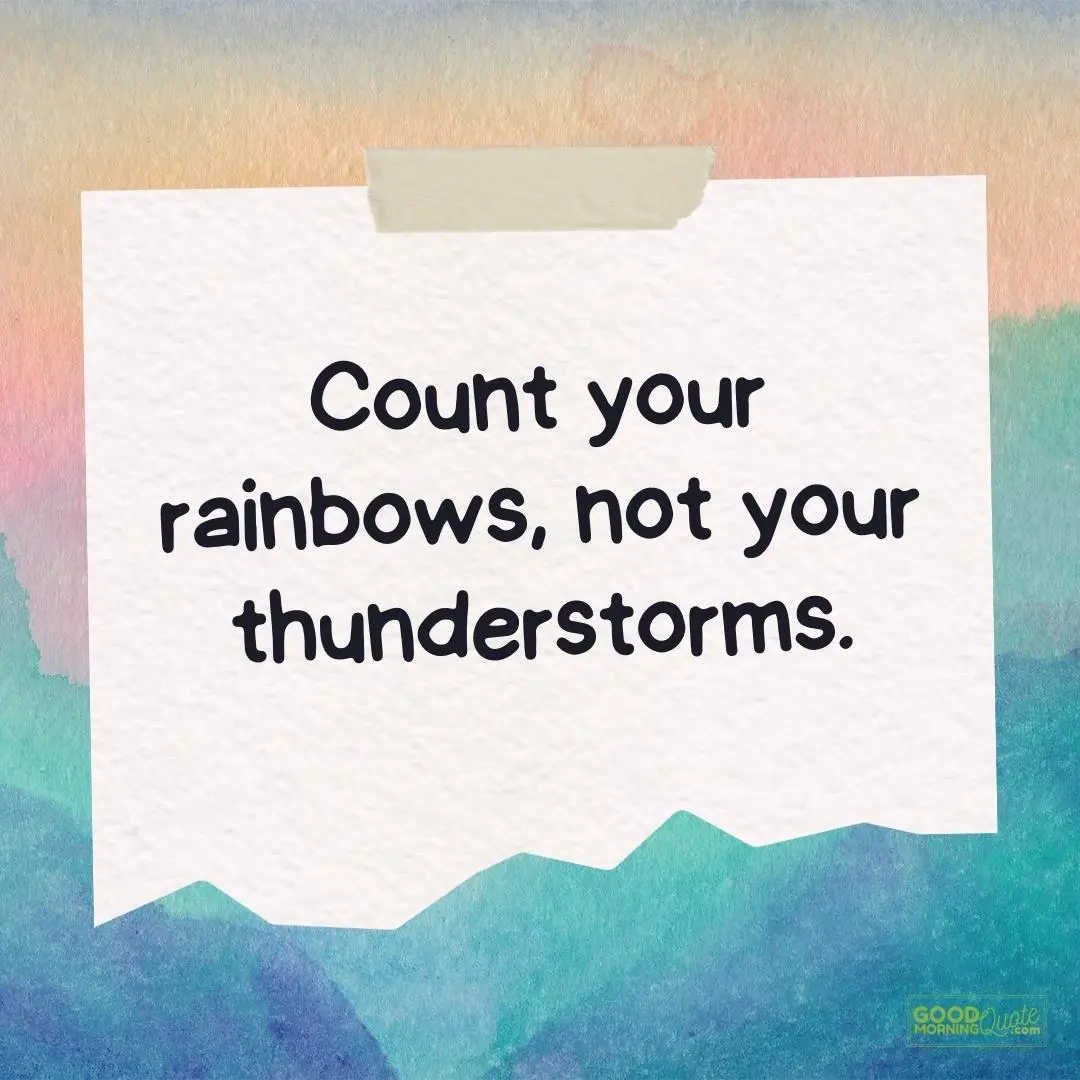 count your rainbows teen quote