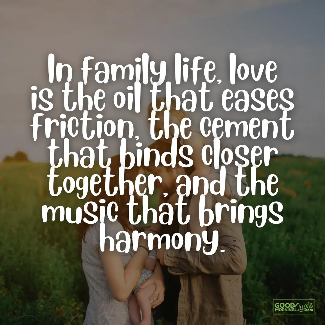 in family life family quote