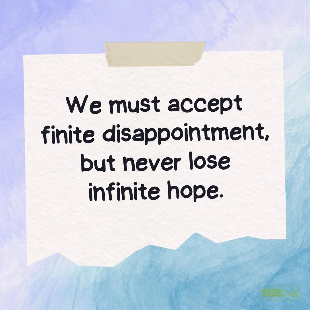 never lose infinite hope teen quote