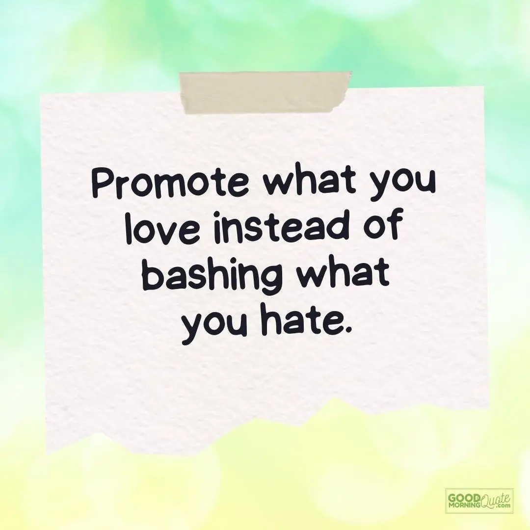 promote what you love teen quote