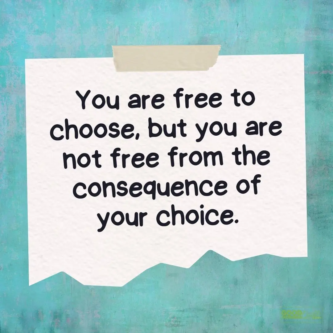 you are free to choose teen quote