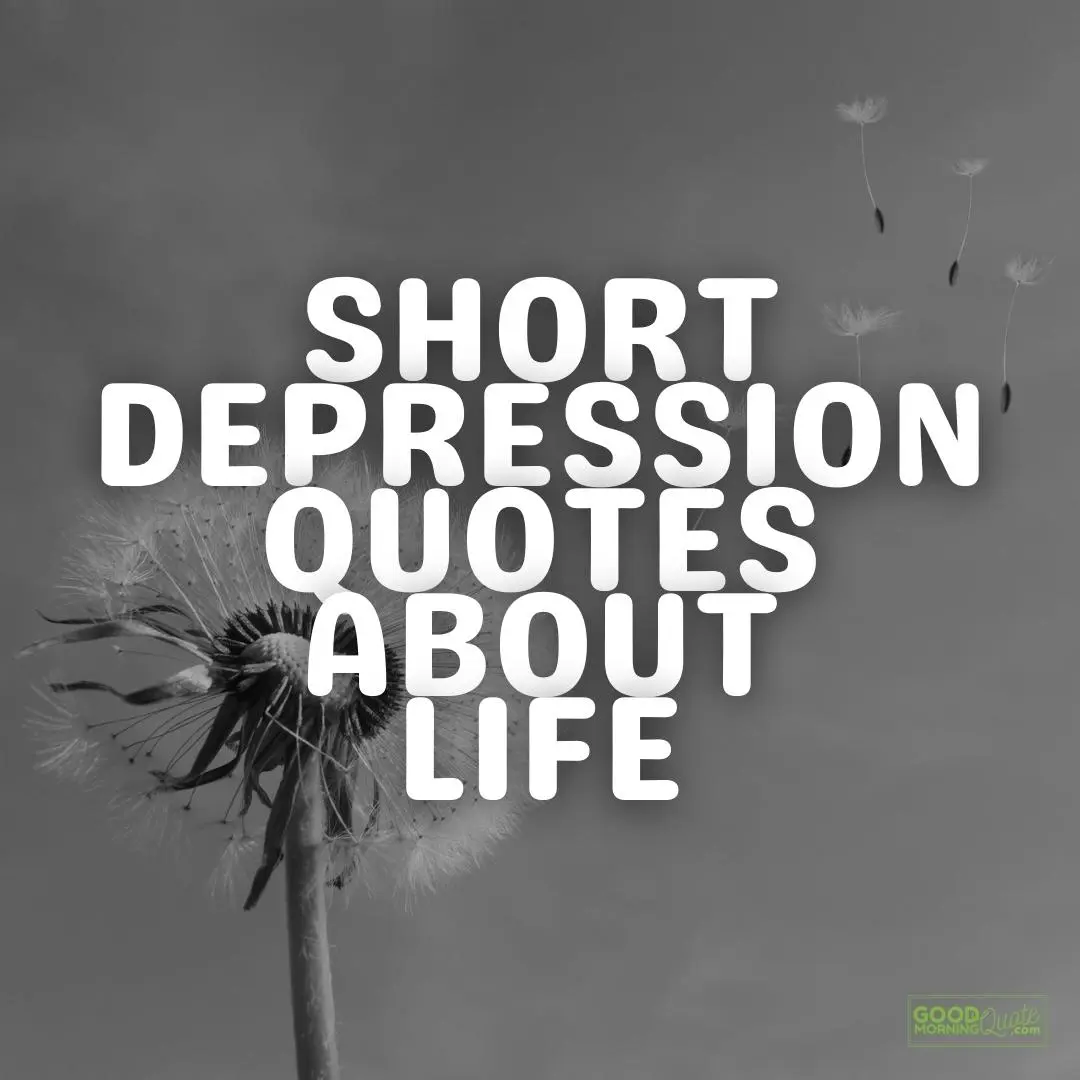 82 Short Depression Quotes about Life (with Pictures)