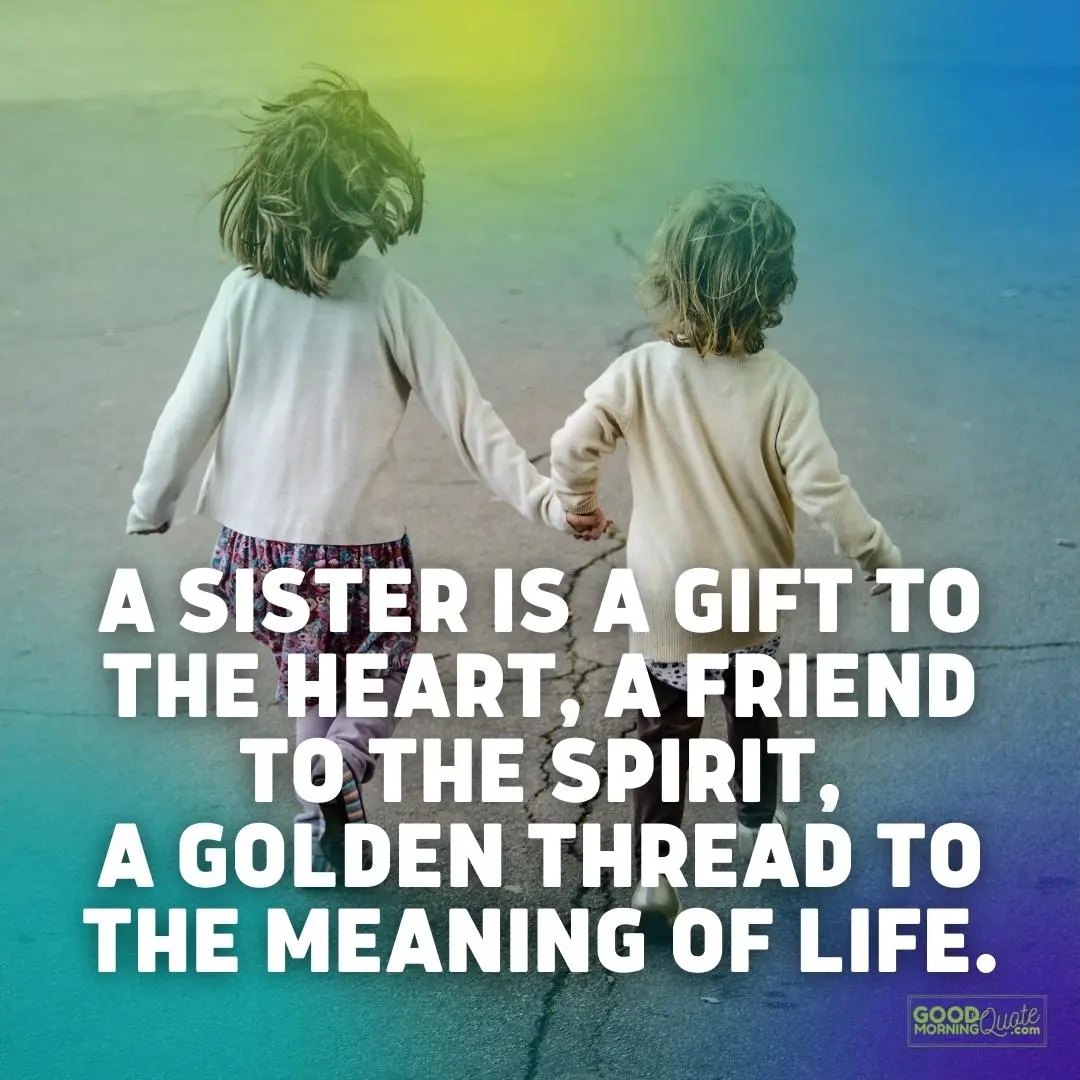 a gift to the heart funny sister quote