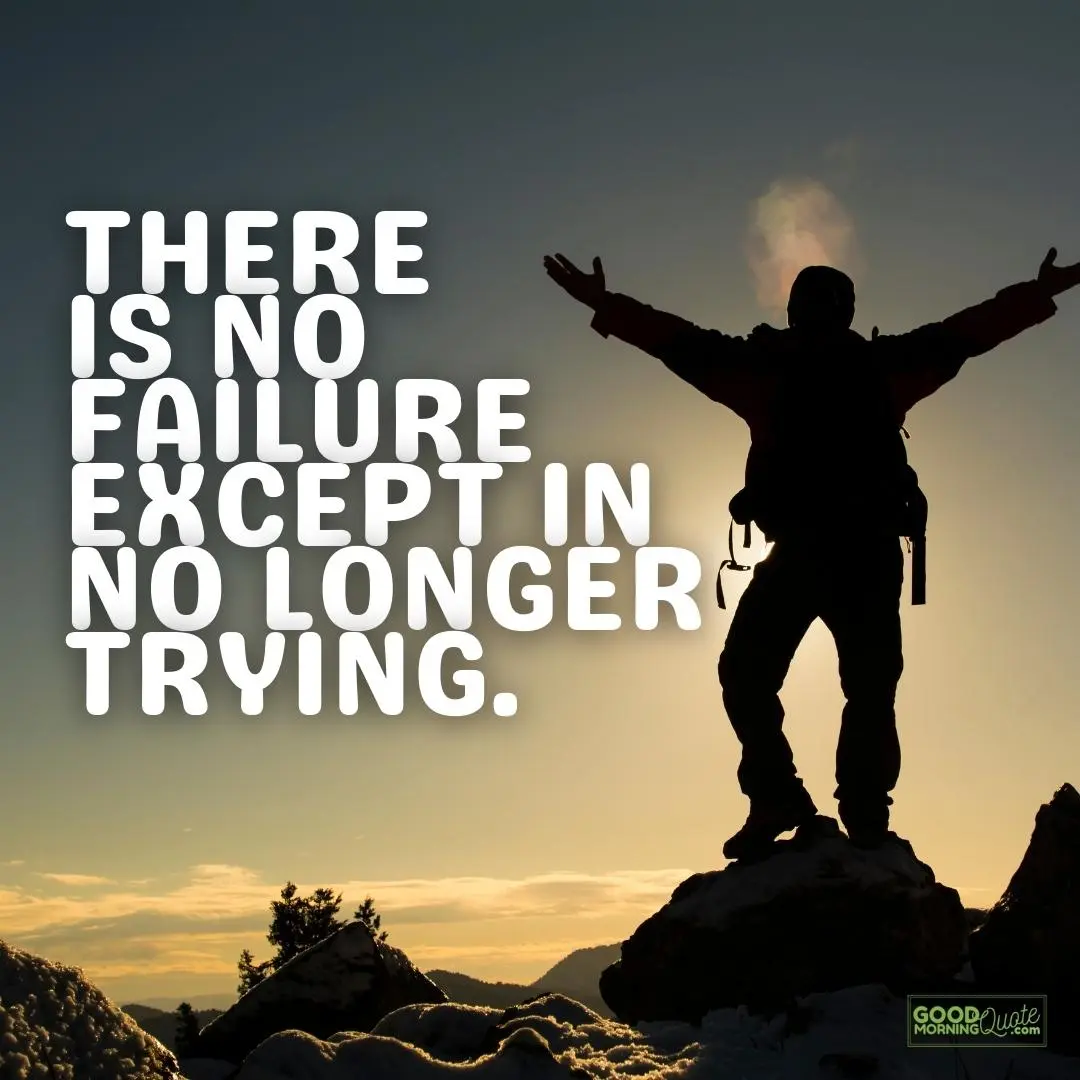 except in no longer trying perseverance quote