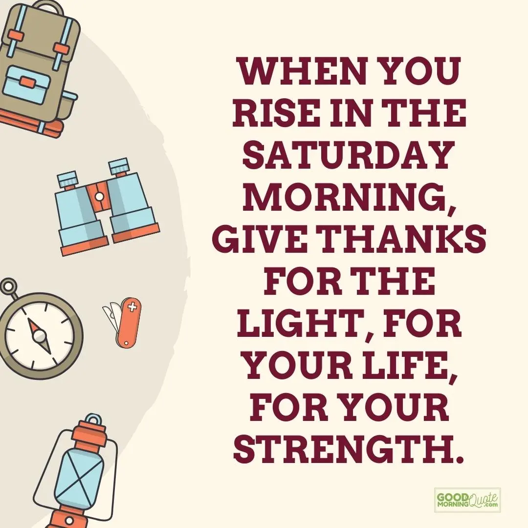 give thanks for the light