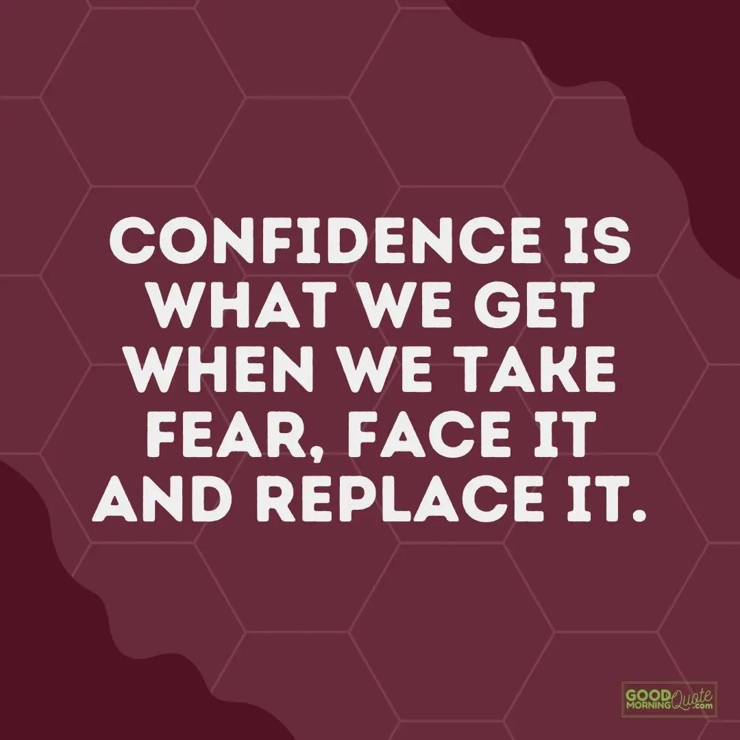 confidence is what we get happy tuesday quote