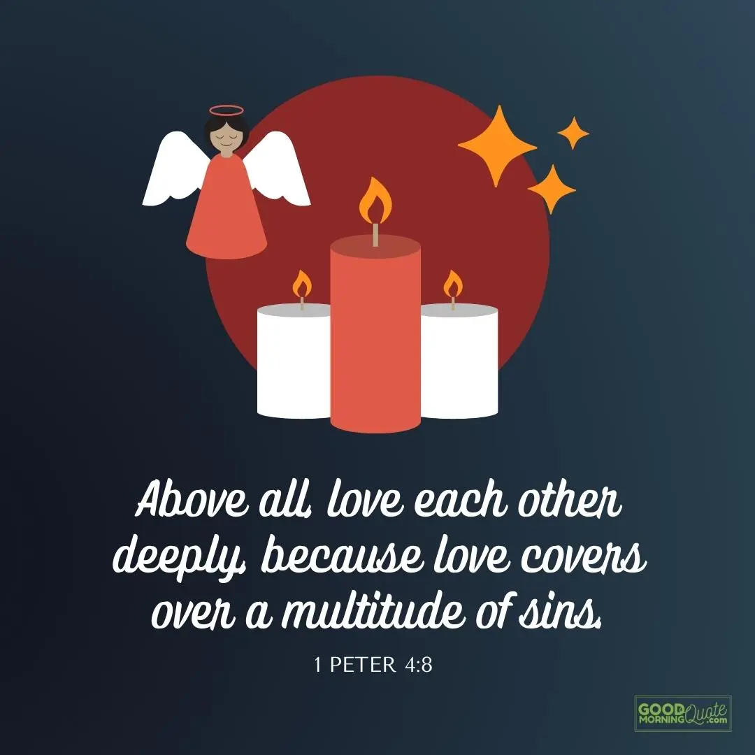 love covers over a multitude of sins bible verse