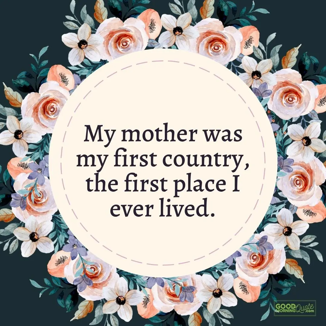 the first place I ever lived mother daughter quote
