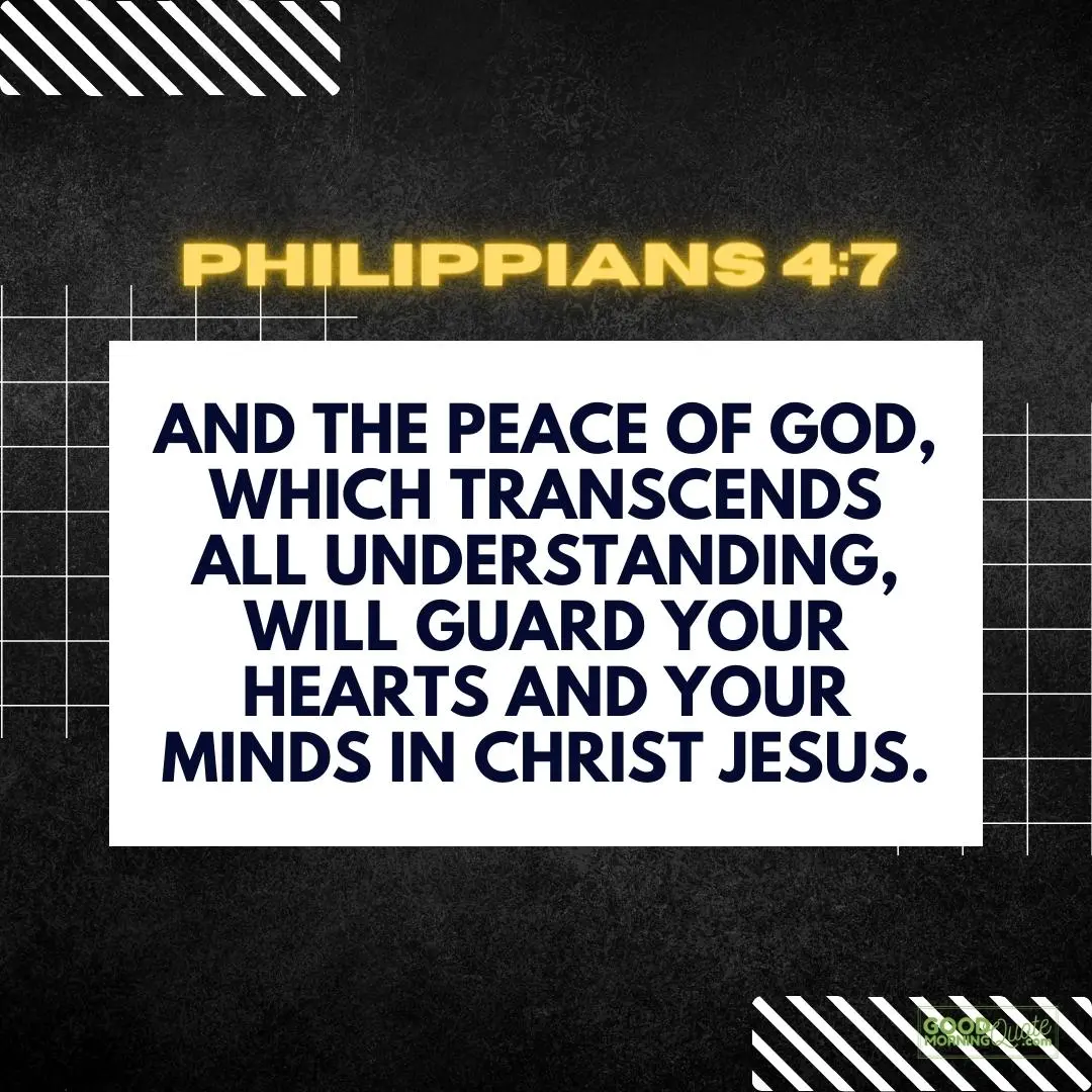 the peace of God that transcends all understanding bible verse