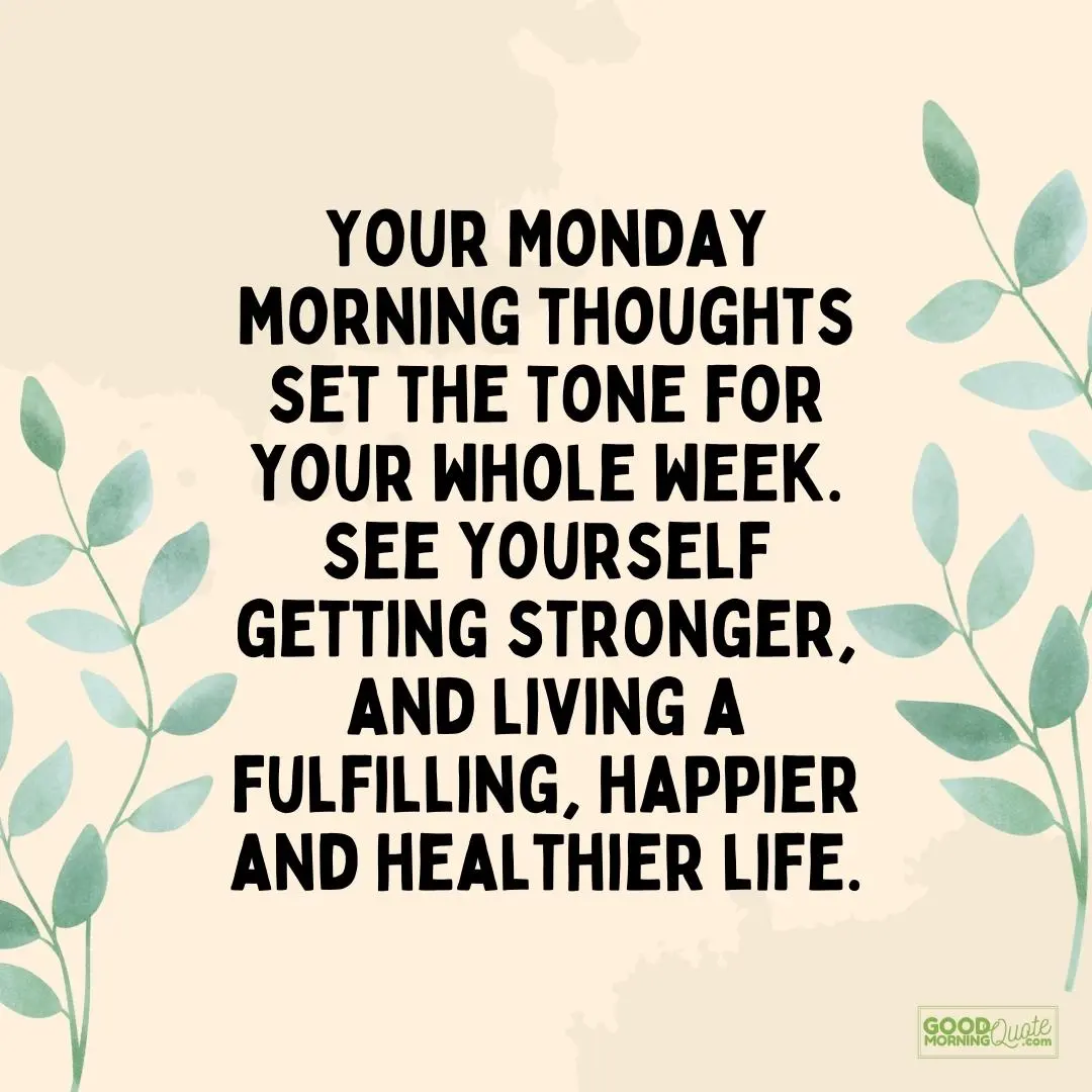 your monday morning thoughts