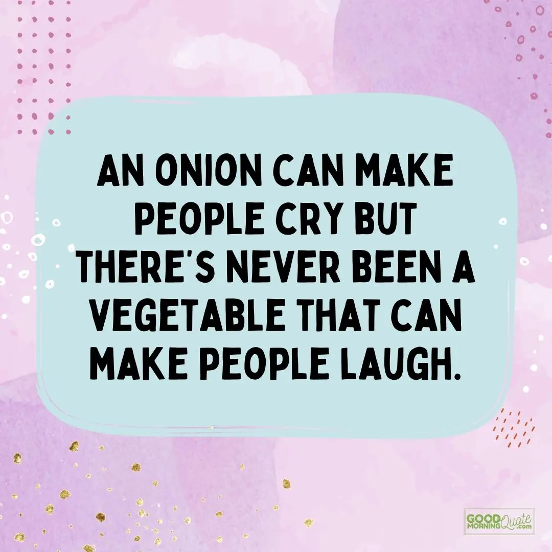 an onion can make people cry funny inspirational quote