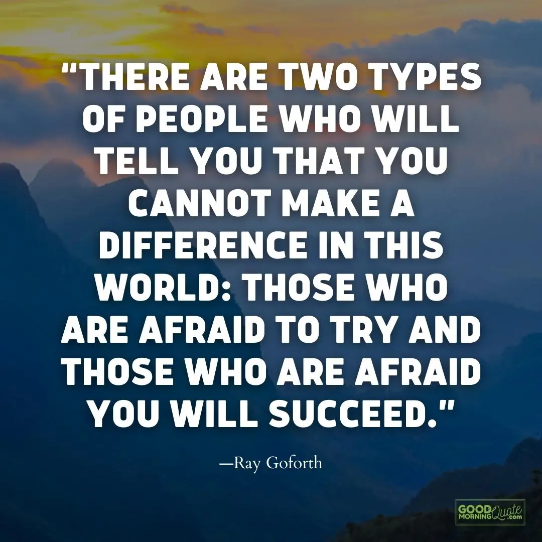 there are two types of people meaningful life quote