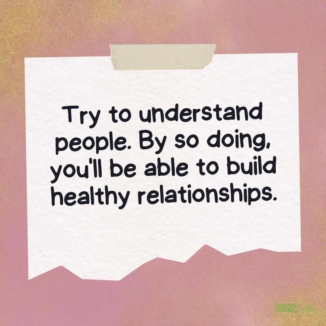 Inspirational Quotes for Teens - try to understand people teen quote