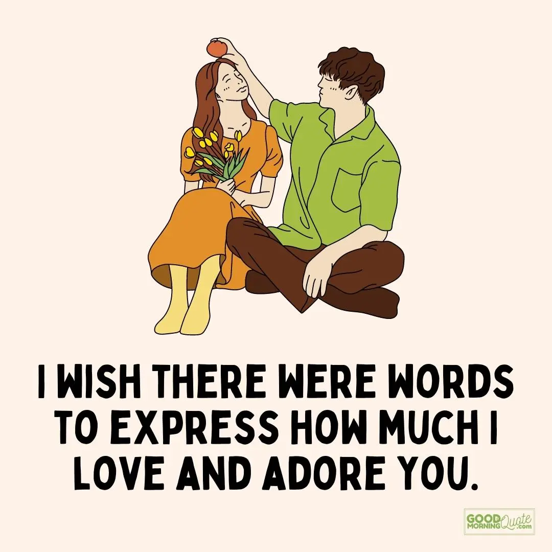 i wish there were words to express how much i love you cute boyfriend quote