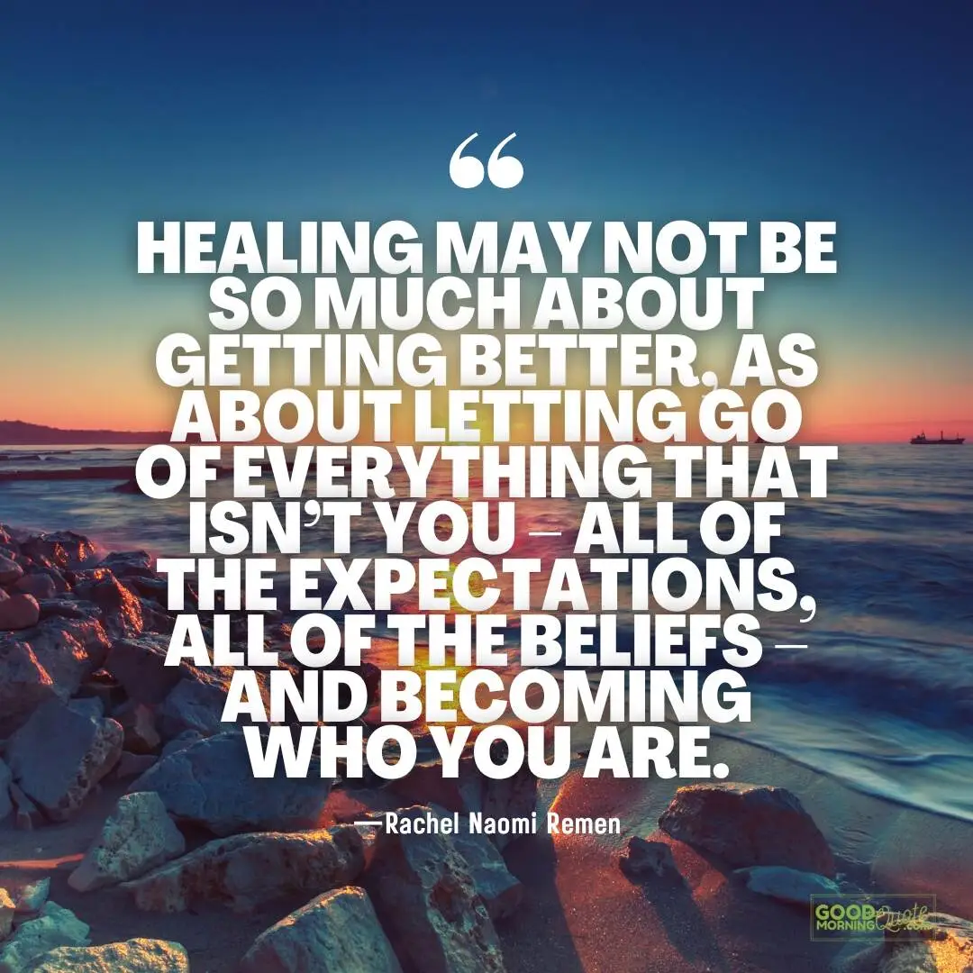 healing may not be so much about getting better - Spiritual Healing Quote
