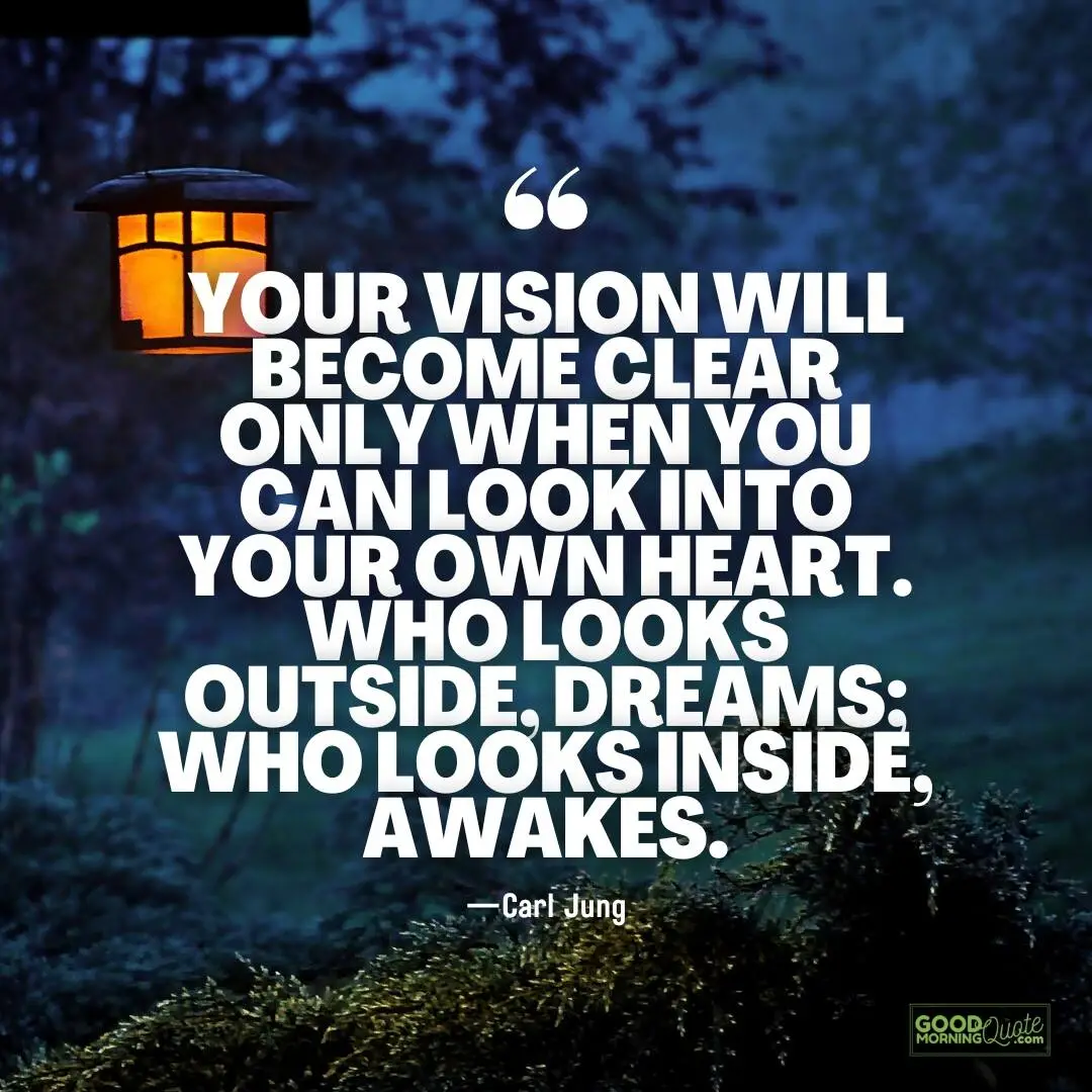 only when you look into your own heart - Spiritual Healing Quote