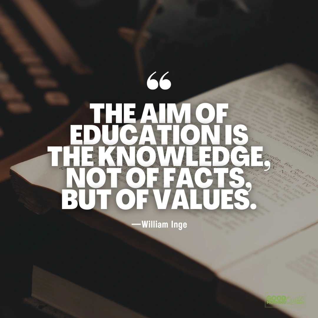 the aim of education - Knowledge Quote