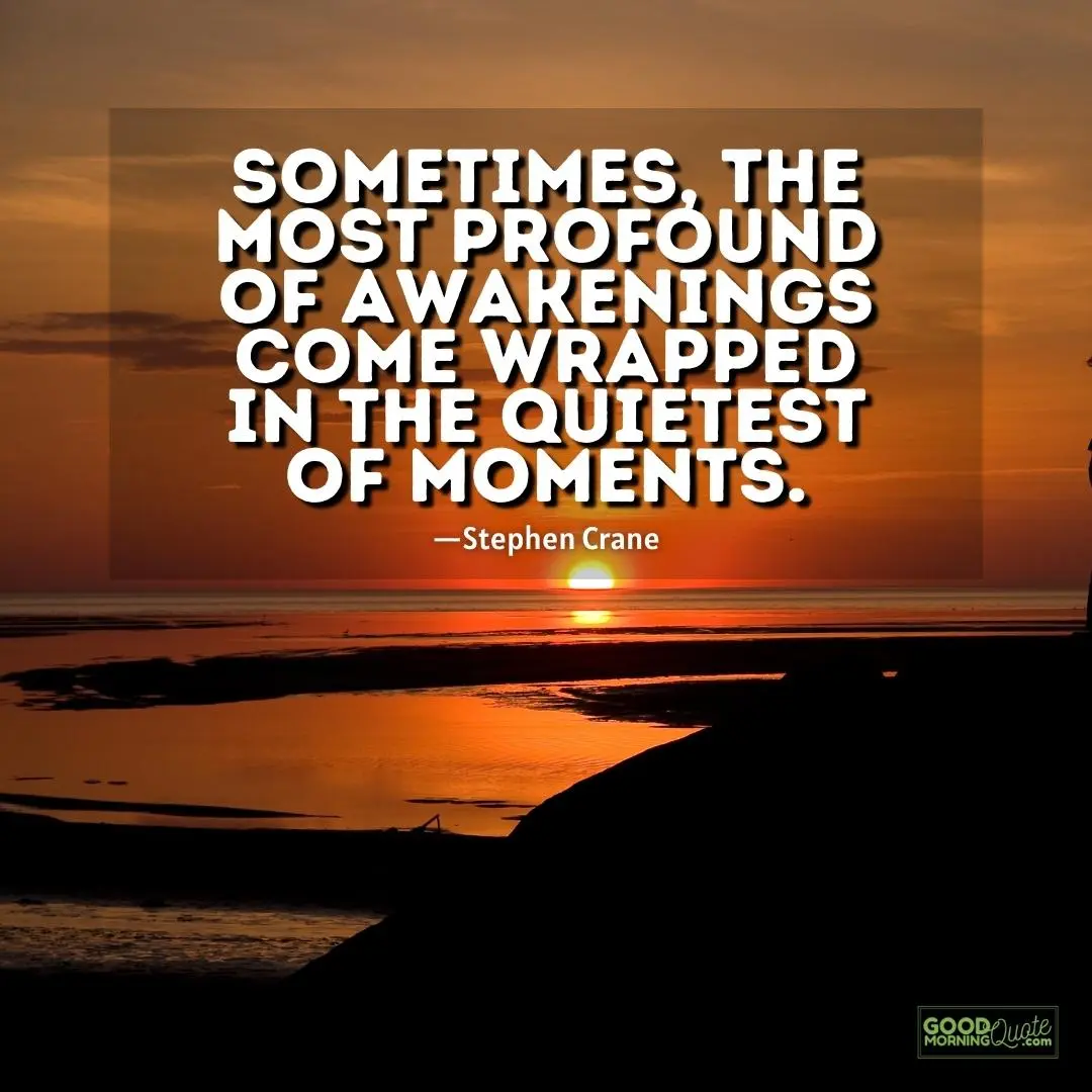 the most profound of awakenings - solitude quote