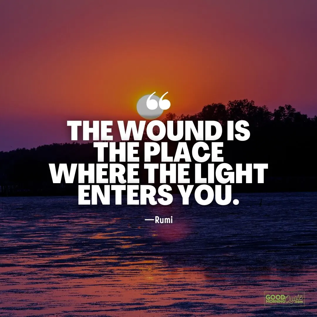 the place where the light enters you - Spiritual Healing Quote