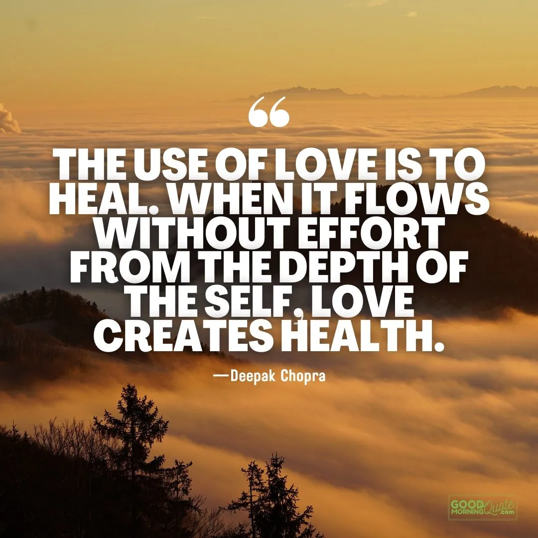 the use of love is to heal - Spiritual Healing Quote