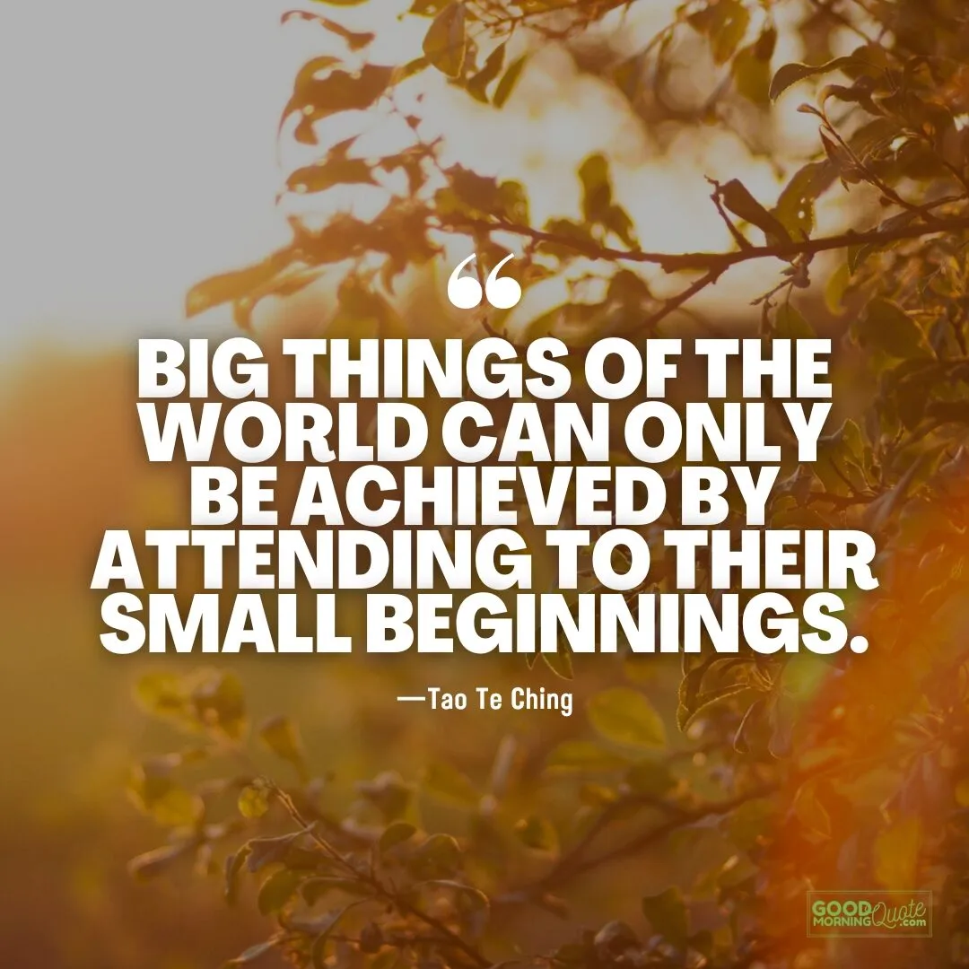 big things of the world can only be achieved quote