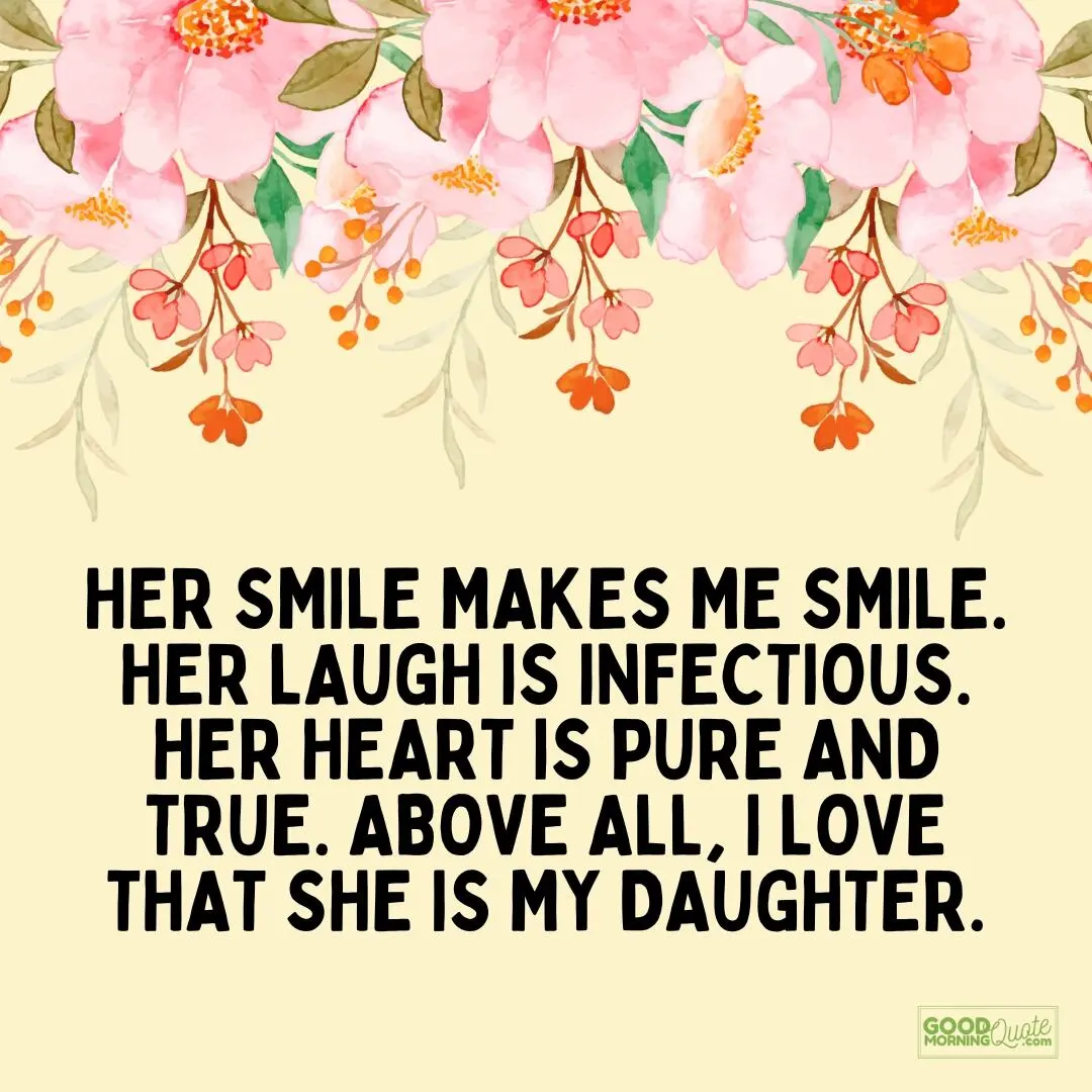 her smile makes me smile quote